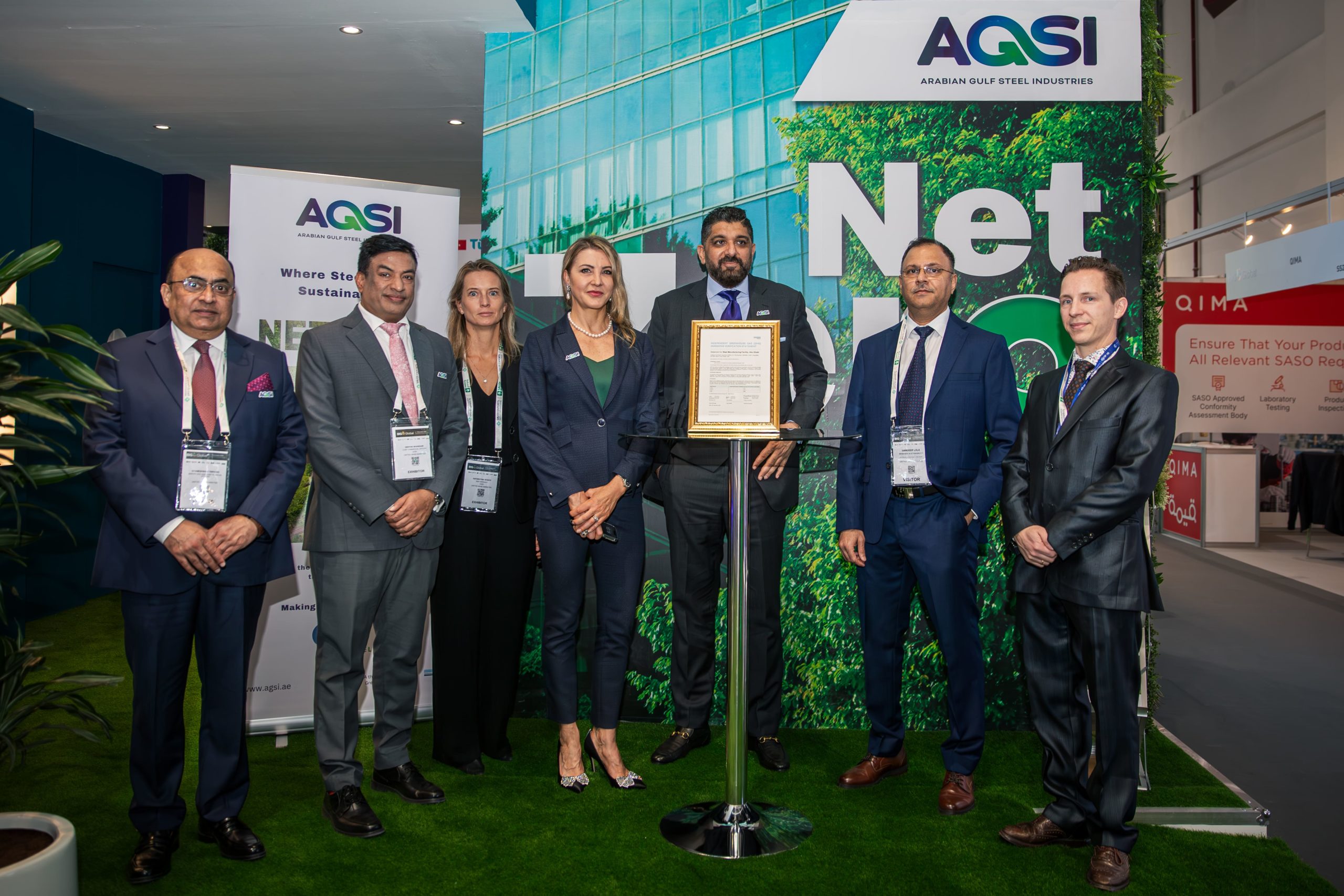 AGSI Receives Green Steel Certificate